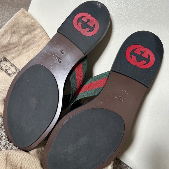 GUCCI KIKA THONG SANDALS - Picture 5 of 10